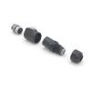 4-pin M16 size power circular connector female outdoor waterproof IP67 view 2