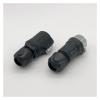 8-pin M16 size power signal connector cable to cable outdoor waterproof IP67 view 2