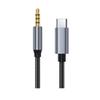 bodateng USB TY>pe C to 3.5 mm TRRS 4 Pole Aux Cable for Headphones Car HiFi Stereo Sound Audio Connector 1m 2m 300cm(TRRS Fishing net,0.2m) view 1