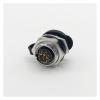 9-pin M16 size power signal connector male and female socket waterproof IP67 view 4