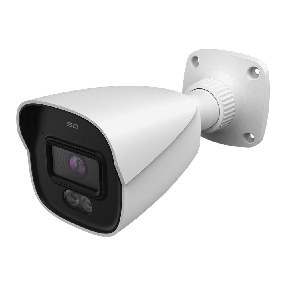 ENS Titanium IP-5IR6S4C1-28 IP 6MP/20FPS 2.8mm Dual Light Color 98ft LED Built-in Mic NDAA Bullet Camera