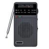 Yunseity AM FM Portable Radio, Small Radios with Earphone Jack, Belt Clip, Deliver Clear, Zero Distortion Audio, Compact Design, for Elder, Parents, Home, Camping. (Black) view 1