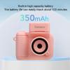 Alomejor Keychain Camera, 1080P HD Mini Camera with 1.44 Inch Screen Built in Flash for Students Travel (Pink) view 4