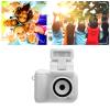 Alomejor Keychain Camera, 1080P HD Mini Camera with 1.44 Inch Screen Built in Flash for Students Travel (White) view 2