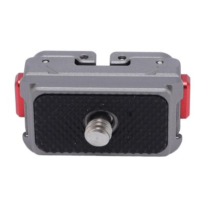 ASHATA Quick Release Plate, Aluminum Alloy Magnetic Camera Tripod Mount with 1/4 Inch Screw, Compatible with Pro 2 X4 X3 X2 GO3 Action Cameras