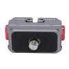ASHATA Quick Release Plate, Aluminum Alloy Magnetic Camera Tripod Mount with 1/4 Inch Screw, Compatible with Pro 2 X4 X3 X2 GO3 Action Cameras view 1
