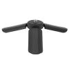 Denash Mini Camera Tripod,3x8.2cm Portable Compact Desktop Tripod Stand,1/4" Screw Webcam Tripod with Anti Slip Rubber Footpads for Pal Camera (Black) view 1