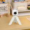 Denash Tripod,3x8.2cm Portable Compact Desktop Tripod Stand,1/4" Screw Webcam Tripod with Anti Slip Rubber Footpads for Pal Camera (White) view 4