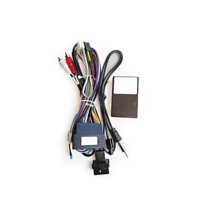 16pin Car Android Wiring Harness with Canbus Box Compatible for Mazda BT-50 BT50 Aftermarket Stereo Installation Wire Adapter