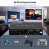 4K 4x2 HDMI Matrix Switch with 3.5mm Stereo Audio Extractor and Audio Optic Output, 4 in 2 Out Video Switcher&Splitter, Support HDMI 2.0 4K@60Hz view 3