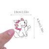 100Pcs Sanrio Stickers Cool Cartoon Animal Stickers, Vinyl Waterproof Manga Sticker for Laptop, Guitar, Water Bottle, Birthday Gifts for Girls, Kids, Teens (Sanrio) view 2