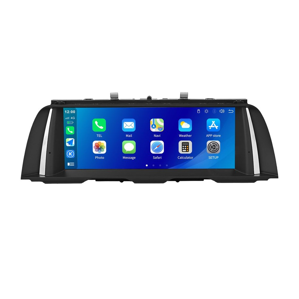 10.25 Inch Touch Screen Car Stereo for BMW 5 Series F10 F11 2011-2012 with CIC System Wireless Carplay/Android Auto/Mirrorlink/Siri/Bluetooth
