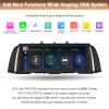 10.25 Inch Touch Screen Car Stereo for BMW 5 Series F10 F11 2011-2012 with CIC System Wireless Carplay/Android Auto/Mirrorlink/Siri/Bluetooth view 3
