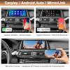 10.25 Inch Touchscreen Wireless CarPlay Android Auto for BMW 5 Series F10 F11 2012-2017 with NBT System Car Audio Receiver Support Mirrorlink view 4