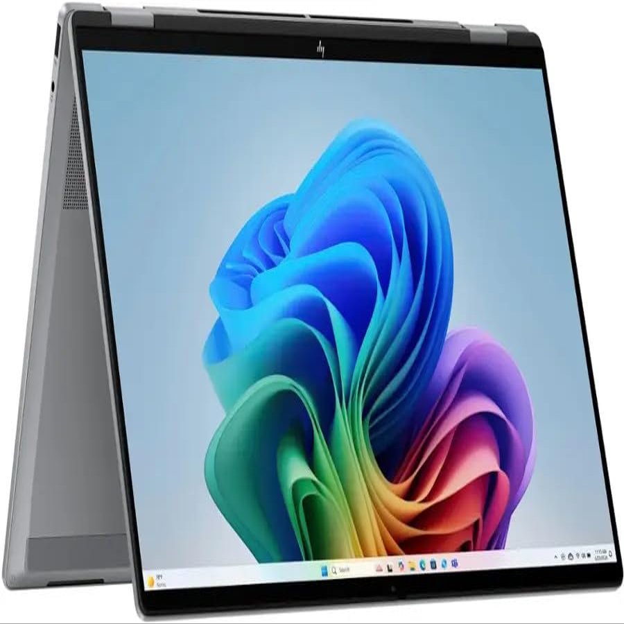 HP OmniBook X Flip 2-in-1 Laptop 16" WUXGA IPS Touchscreen 6-Core AMD Ryzen 5 220 8GB LPDDR5 4TB SSD AMD Radeon 740M Graphics Wi-Fi 6E Backlit Keyboard 5MP+IR Camera Win11 Pro w/ONT 32GB USB