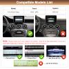 10.25 Inch Car Stereo Wireless Carplay for Mercedes Benz A CLA GLA 2013-2015 with NTG4.5 System Support Siri/Mirrorlink/Bluetooth/Android Auto/Rear Camera view 2
