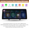 12.3 Inch Touch Screen Car Stereo with Bluetooth for BMW 3 4 Series F30 F31 F32 F33 F34 F36 2012-2016 with NBT System Wireless Carplay/Android Auto/Mirrorlink Siri view 3
