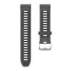 18/20/22mm Silicone Watch Band fit for Garmin Forerunner 570 47mm/42mm/970/245/255/265/Venu 2/3(Black,18mm universal) view 1