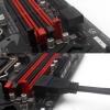 IYUANEPRO USB 3.0 19/20 Pin Right Angle Male to Female Extension Bracket for PC Motherboard - 90 Degree L-Shaped Cable Adapter for Clean Cable Management (B) view 3