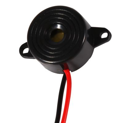 3-24V Piezo Electronic Buzzer, 100mm Active Piezo Electronic Buzzer Alarm DC Active Buzzer for Circuits Continuous Sound Electronic