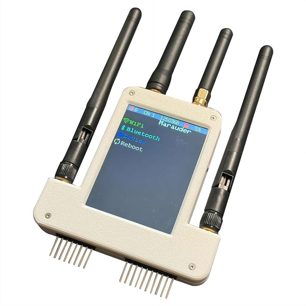 External Antenna Device Module Compatible for FlipperZero Module with WiFi+433 M+GPS Module for Flipper Zero,4 in 1 Module ESP32-S3 WiFi Dev Board Supports for Flipper Zero Module Accessories