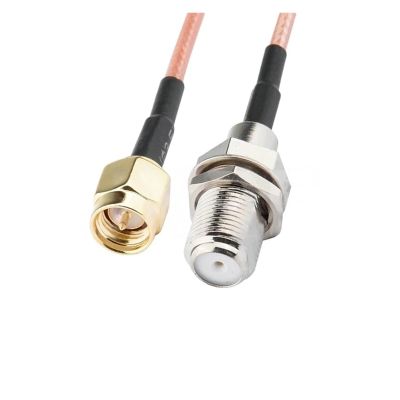 F Female SMA to CRC9 TS9 SMA Extension Coax Jumper Pigtail Cable 15CM RG316 for 3G 4G Modem Router(SMA Male to F Female)