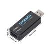 LiebeWH USB External Sound Card Adapter Double 3.5mm Jack to USB 4 PIN Compact Sound Card Jack Adapter for Field Operating or Mobile Setups view 2