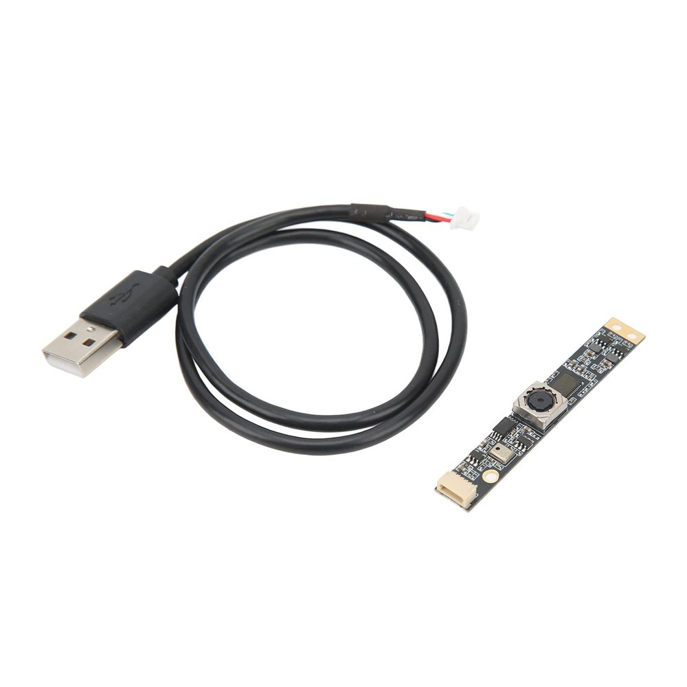 5MP Camera Module with 87 Wide Angle Lens, Auto Focus USB Webcam Board with Built-in Digital Microphone - Distortion Free Clear Imaging, Plug & Play for PC, Android, Face Recognition