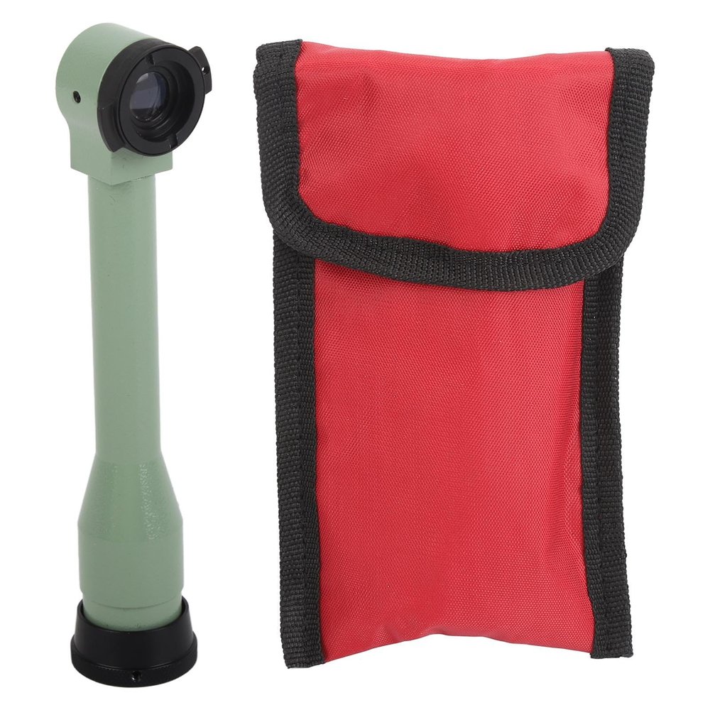 Diagonal Eyepiece 90 Degree Elbow Optical Glass Steel for Total Station Accessories - Durable Steel Construction, Clear Imaging, Ideal for Tunnel and Railway Inspection
