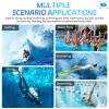 Camera Case Diving Housing 45M Protective Case with Lanyard - High-Definition Color Display, Anti-Fog Dome Design for Underwater Action view 2