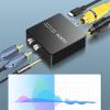 FTVOGUE Digital to Analog Audio Converter SPDIF Optical Coaxial to AV 3.5mm Stereo Audio Adapter for TV DVD Soundbar with Plug and Play Design view 3