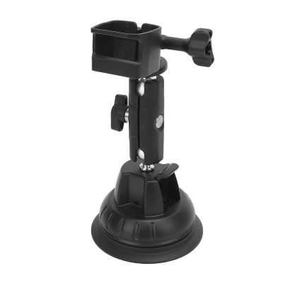 GOWENIC Suction Cup Mount for 3, Aluminum Alloy ABS Car Windshield Mount with 360 Degree Rotation, for Action Camera on Glass Tile Car Body