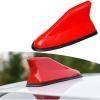 YWGMGJND Shark Fin Antenna Cover for VW Jetta V 2005 2006 2007 2008 2009 2010,Vehicle Shark Fin Shape Cover with Adhesive Tape Car Accessories,Red view 1