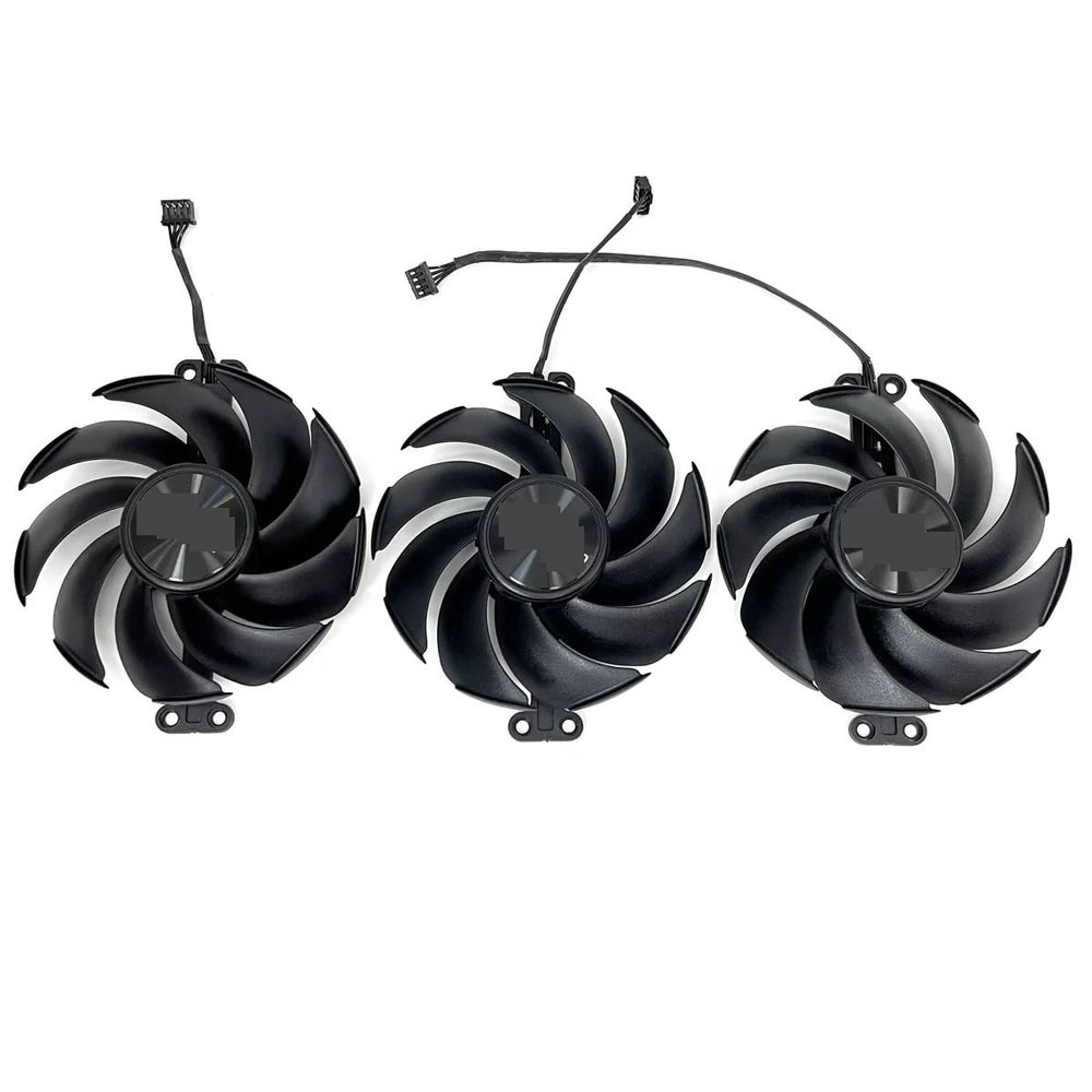 90mm TH9520B2H-PCB01 Cooling Fan for Gainward for RTX 4070 Ti 4080 4090 Phantom Phoenix for Panther GS Graphics Card Cooler(Black 3-Fan)