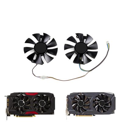85MM GA91S2U RX 580 Cooling Fan Replacement for Powercolor Red for Devil for Radeon 470 480 Graphics Card Cooler