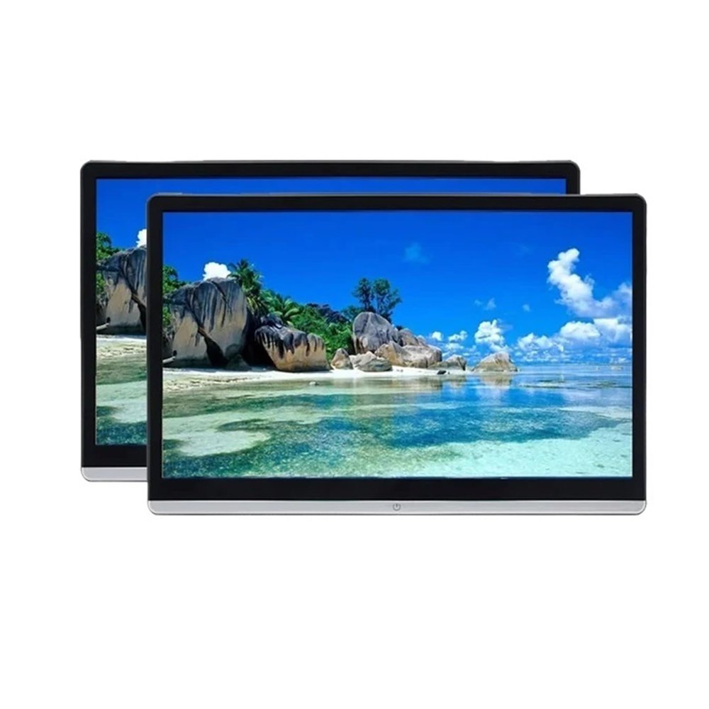 13.3"/14'Headrest Monitor Display IPS Tablet Touch Screen Dual HMDI for Car Rear Seat Player Video Music FM BT (14 Inch 8g)