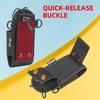 Zeadio Versatile Two-Way Radio Pouch Holster with Detachable Walkie Talkie Strap - Durable Radio Pouch and Holder for Outdoor Activities (ZNC-J, Pack of 2) view 4