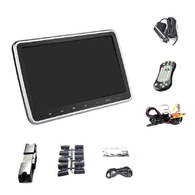 10.1INCH Car Headrest Monitor Support Games USB/SD/HDMI/Headphone/FM/CD/VCD MP5 DVD Tablet Video Player 1024 * 600 HD Touch Button