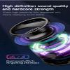 Hounyoln 2 Pcs G200 Magnetic Bluetooth Speaker,Multifunctional Portable Mini Speaker with RGB Color Light Show-3D Surround Sound Effect,Birthday (Purple) view 4