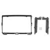 Prado 2009 + Radio Stereo Fascia Panel | 9in Black ABS Replacement for Brand L Cruiser | Dashboard Navigation Frame 2009-2017 Versions view 1