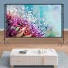 84-180inch Projector Screen with Stand, Portable Projection Movie Screen 16:9 4K for Indoor Outdoor Home Theater Backyard Cinema, with Carry Bag(150inch(16:9)) view 4