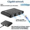 REVODATA POE Splitter 1 in 3 Out Gigabit 3 Port POE Extender POE Switch 30W per Port Power Over Ethernet,IEEE 802.3at/af Compliant,Plug and Play for POE Camera (GNS-103P) view 3