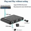 REVODATA POE Splitter 1 in 3 Out Gigabit 3 Port POE Extender POE Switch 30W per Port Power Over Ethernet,IEEE 802.3at/af Compliant,Plug and Play for POE Camera (GNS-103P) view 4