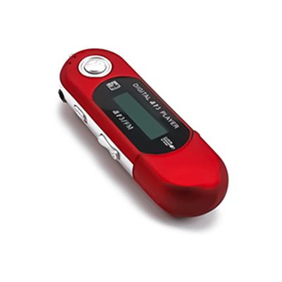 Slim design MP3 player in auto power outage mode with memory and lyrics lyrics display for music lovers