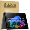 [2-Pack] 9H Hardness Tempered Glass Screen Protector for HP OmniBook X Flip 16 (16-ar/as0000) & HP OmniBook 7 Flip (16-au0000) 2-in-1 16-lnch Touchscreen Laptop | Anti-Scratch, Bubble-Free, Ultra HD