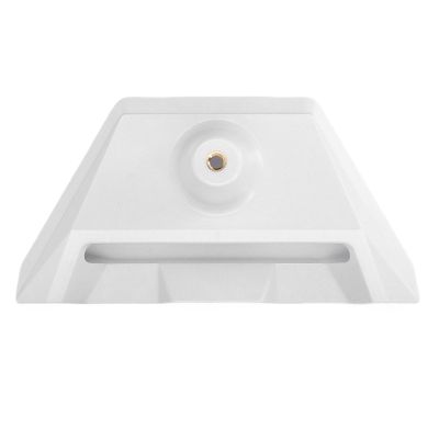 Satellite Adapter Mount Durable Multifunctional 1/4 Inch Nut Pole Mounting Bracket for Mini Antenna Kit PC Fiberglass Material