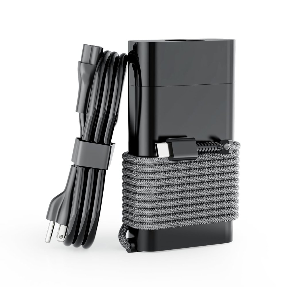 65W USB-C Charger Fit for HP OmniBook Chromebook EliteBook Pavilion Laptop