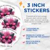 (3 Pack) Butterfly Psalm Decals - Religious Saying - Faith Based Art - 3 Inches On Longest Side - Easy Peel & Apply - Made in USA - 3MCS8497 view 2