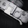 Thumb Up Shoe Finger Grip for Fu ji Film X-E5 Camera Retro Diamond Anti Slip (Silver) view 2