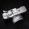 Thumb Up Shoe Finger Grip for Fu ji Film X-E5 Camera Retro Diamond Anti Slip (Silver) view 3
